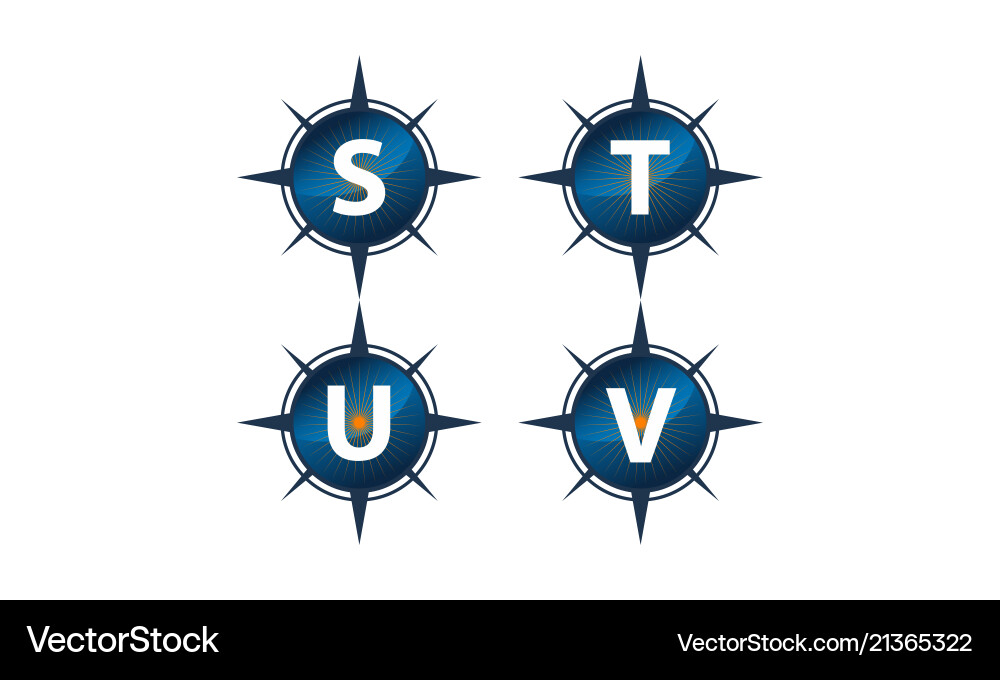 Insights guide template set Vector Image