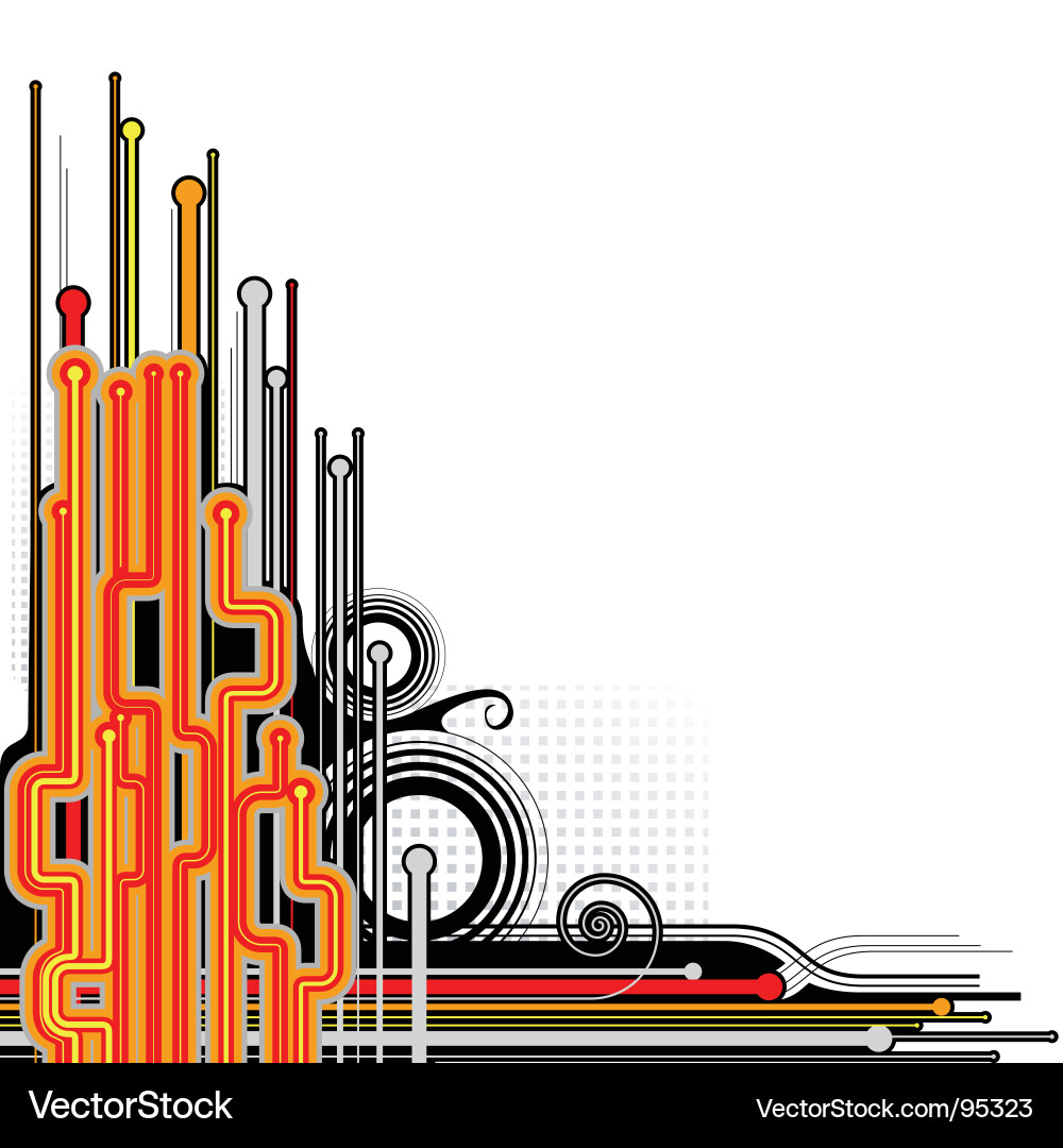 Abstract lines Vector Image