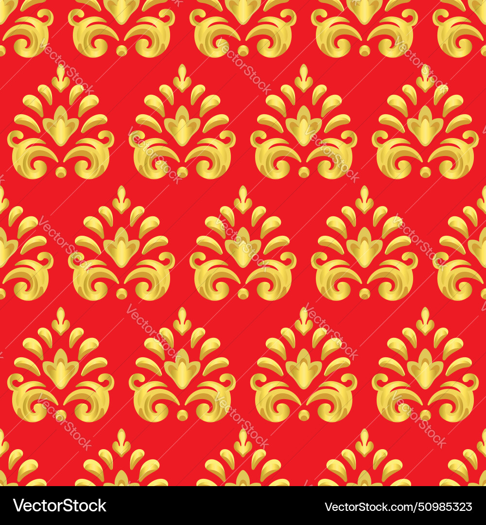Abstract seamless pattern with decorative Vector Image