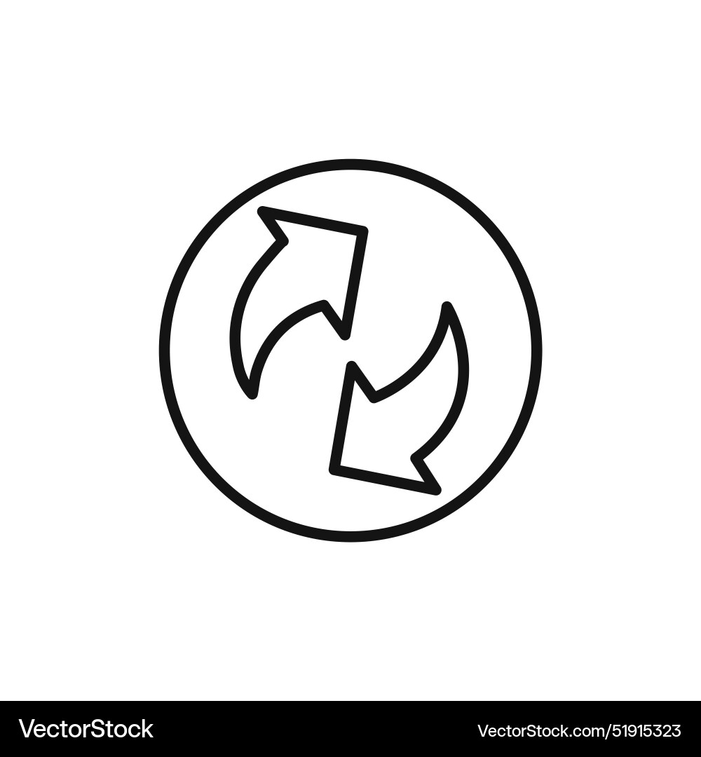 Synchronization icon set collection for web Vector Image