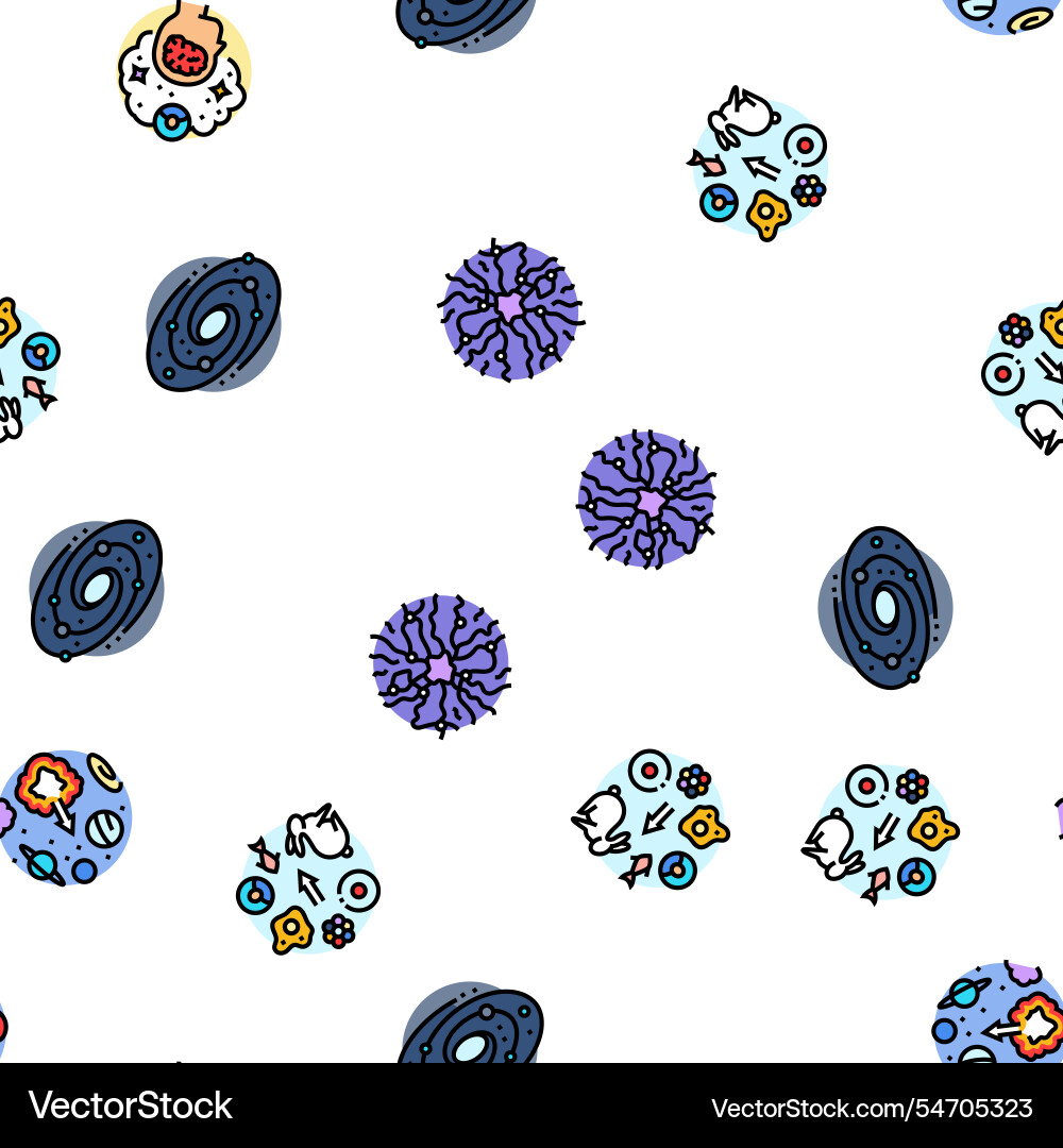 Unsolved mysteries question seamless pattern vector image