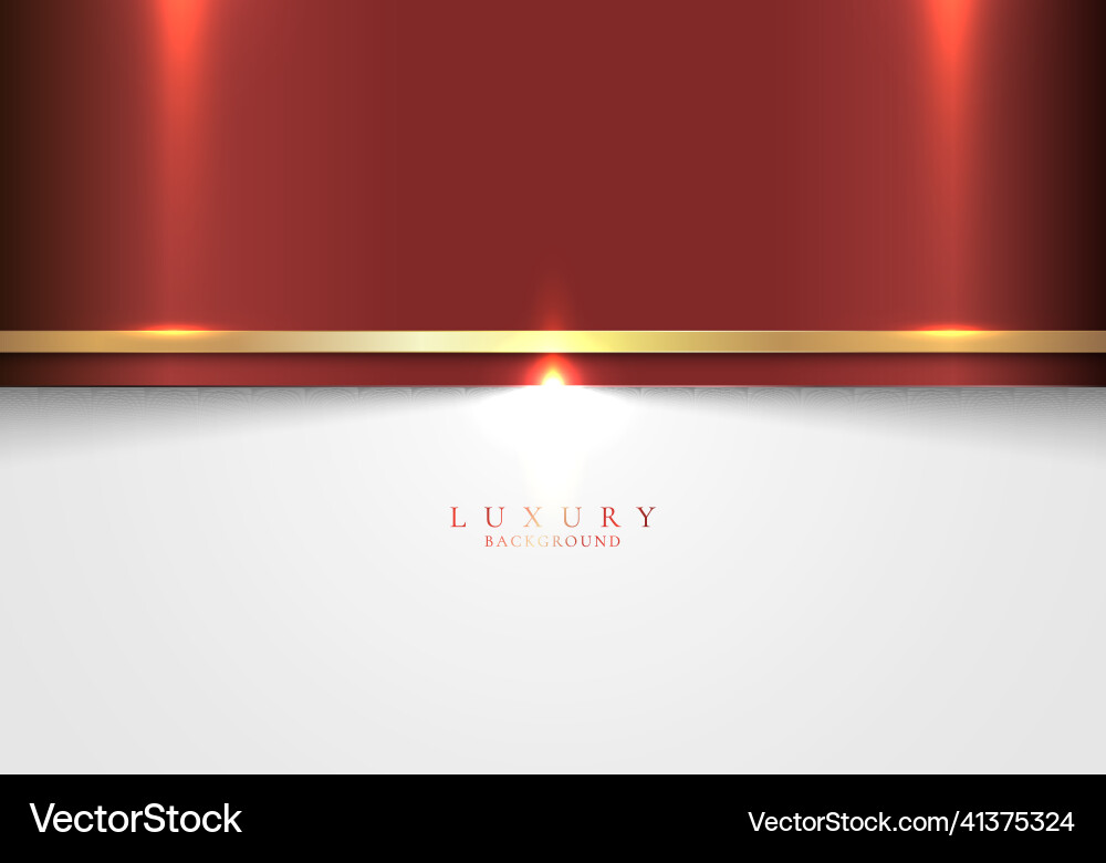 Abstract elegant template red shiny metallic Abstract elegant template red shiny metallic vector image