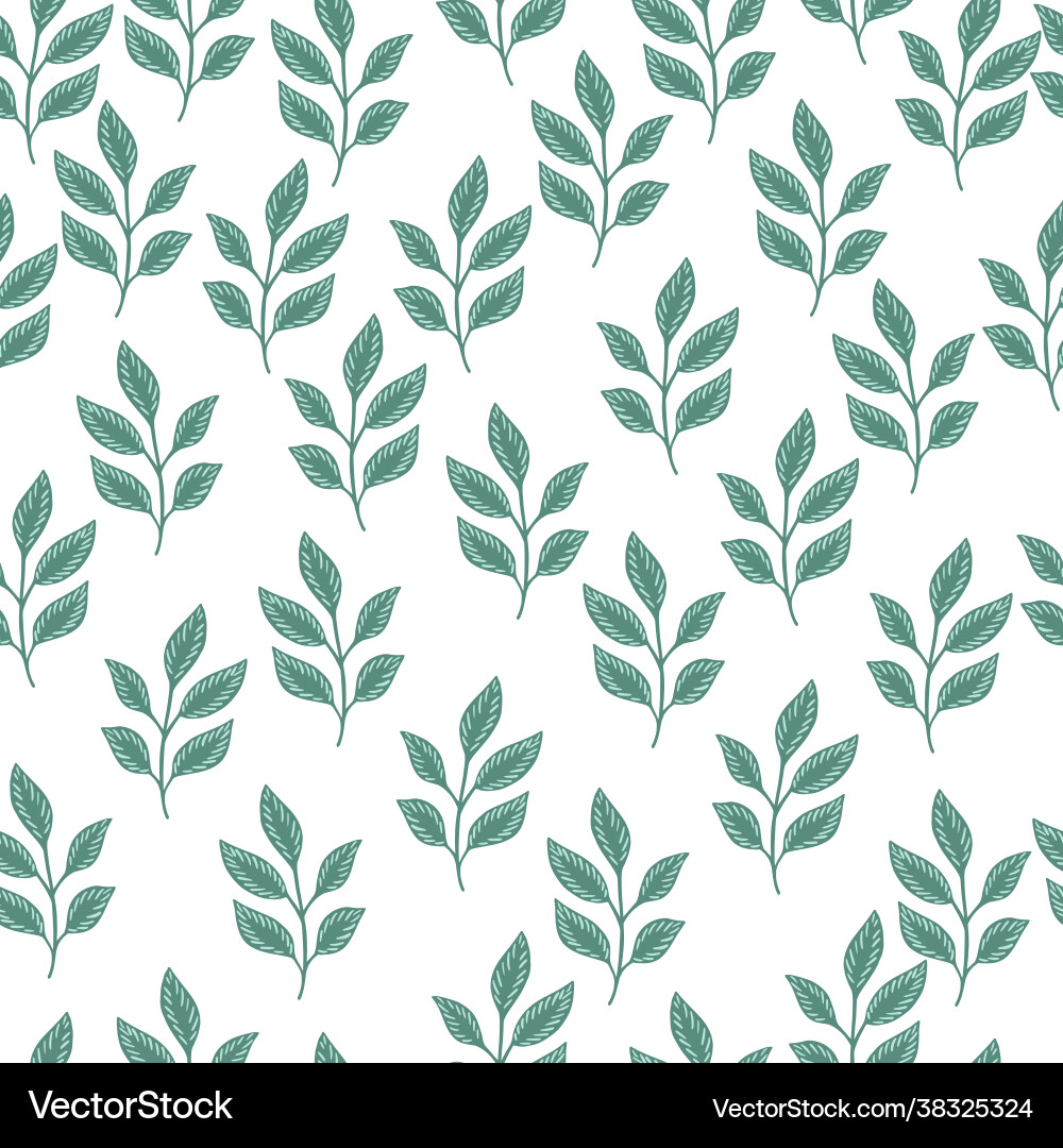 Isolated seamless pattern with blue random little Vector Image