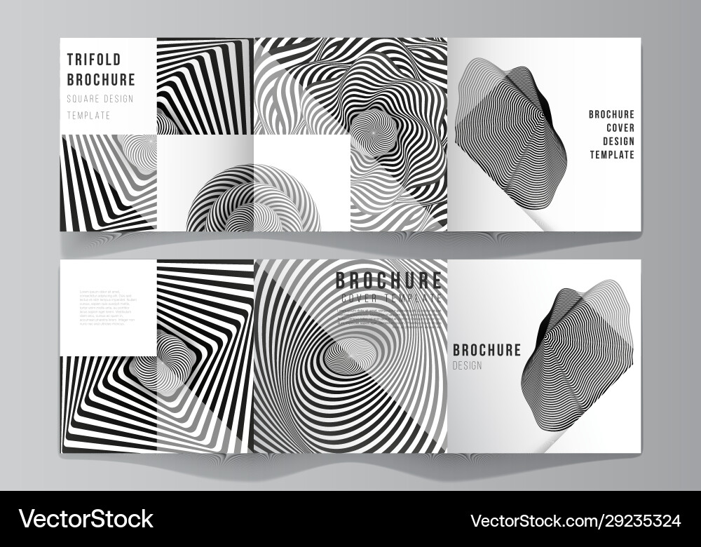 Minimal editable layout square format Minimal editable layout square format vector image