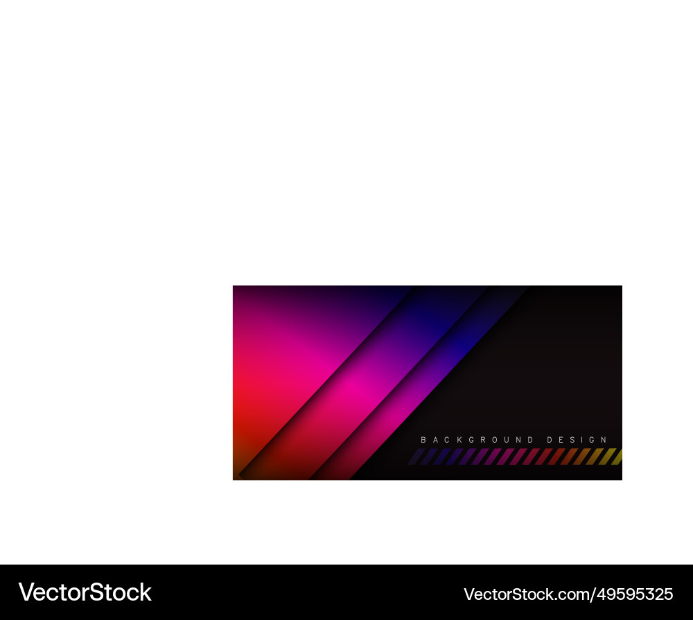 Background overlapping layers with colorful arrow Background overlapping layers with colorful arrow vector image