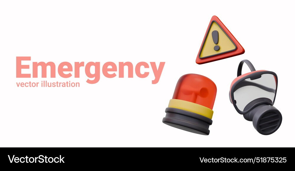 Collection of objects for concepts dangerous Collection of objects for concepts dangerous vector image