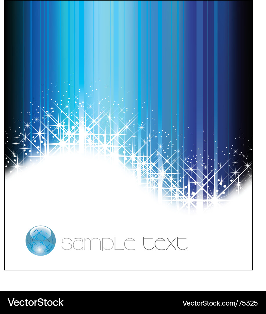 Sparkling Abstract Background Vector Image
