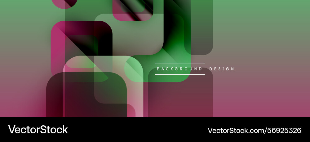 Abstract geometric shapes overlap creating Abstract geometric shapes overlap creating vector image