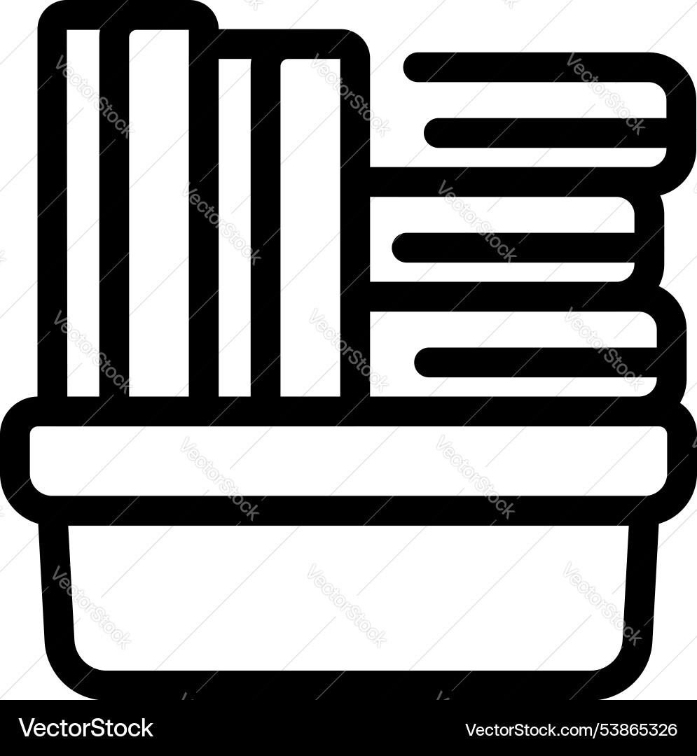 Archive box full of files for storage Archive box full of files for storage vector image