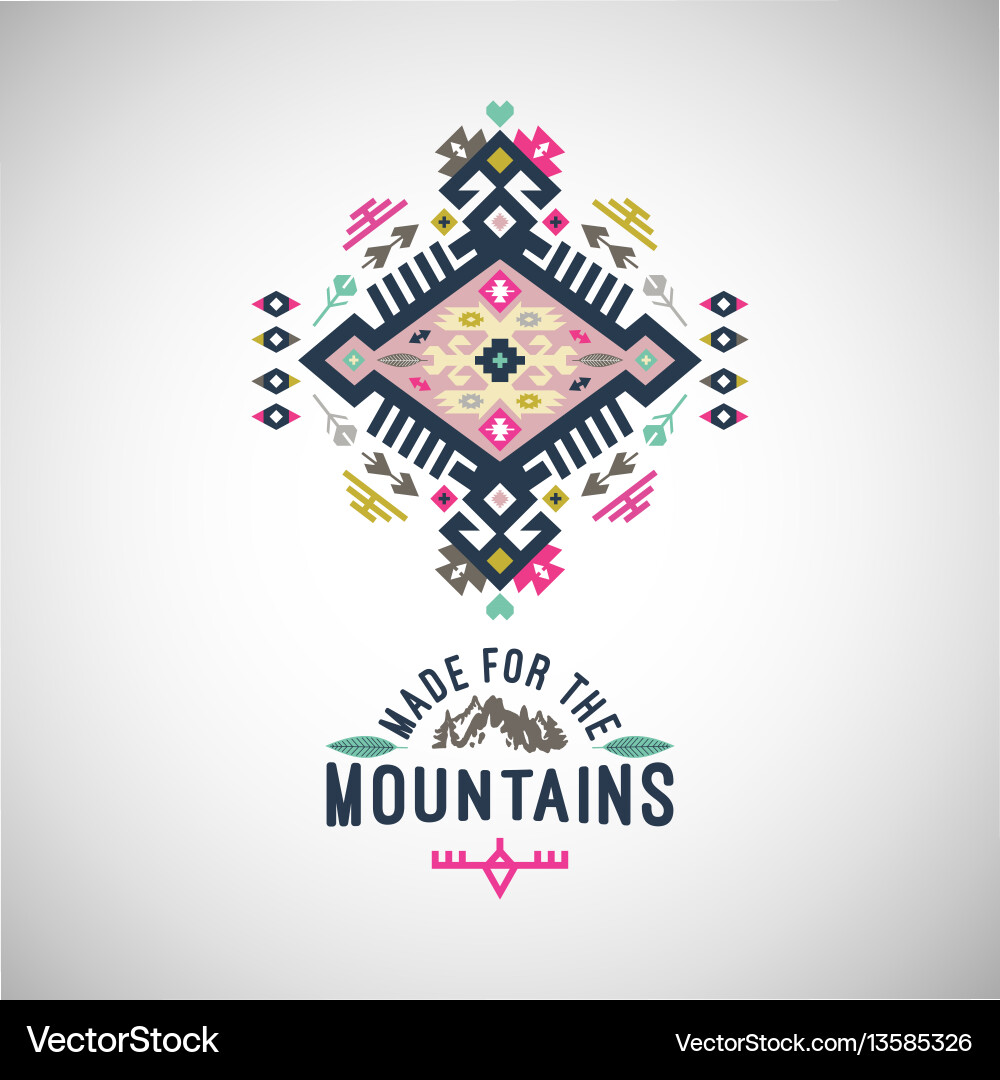 Native Ethnic Pattern vector image