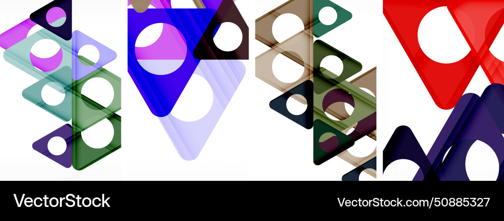 Abstract background set showcasing a dynamic Vector Image