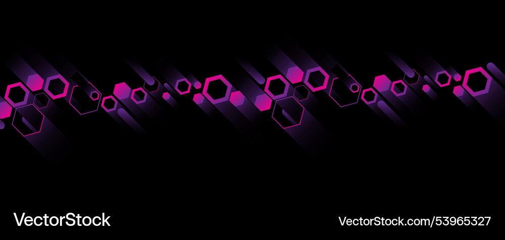 Abstrakte hexagon geometrische Technologie und Wissenschaft Abstrakte hexagon geometrische Technologie und Wissenschaft vektorbild