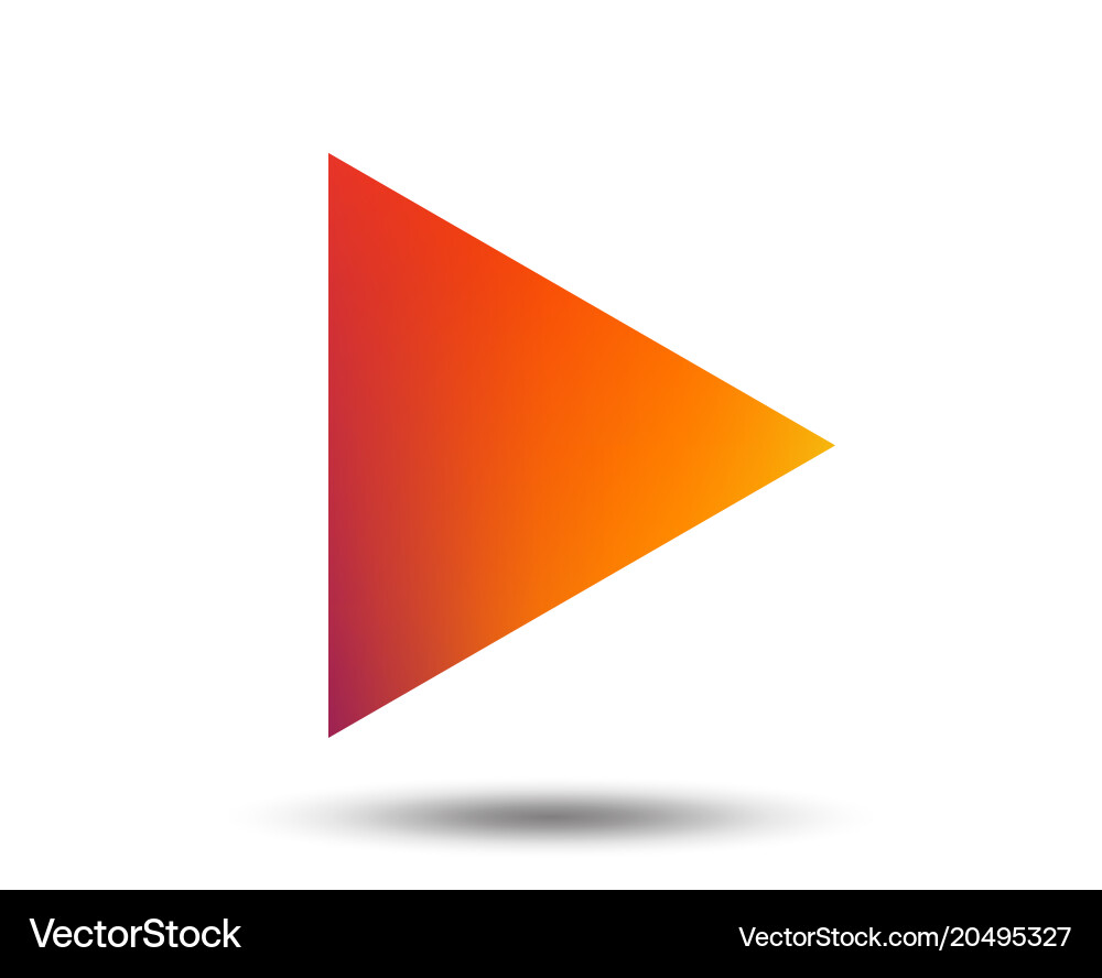 Arrow sign icon next button navigation symbol Vector Image
