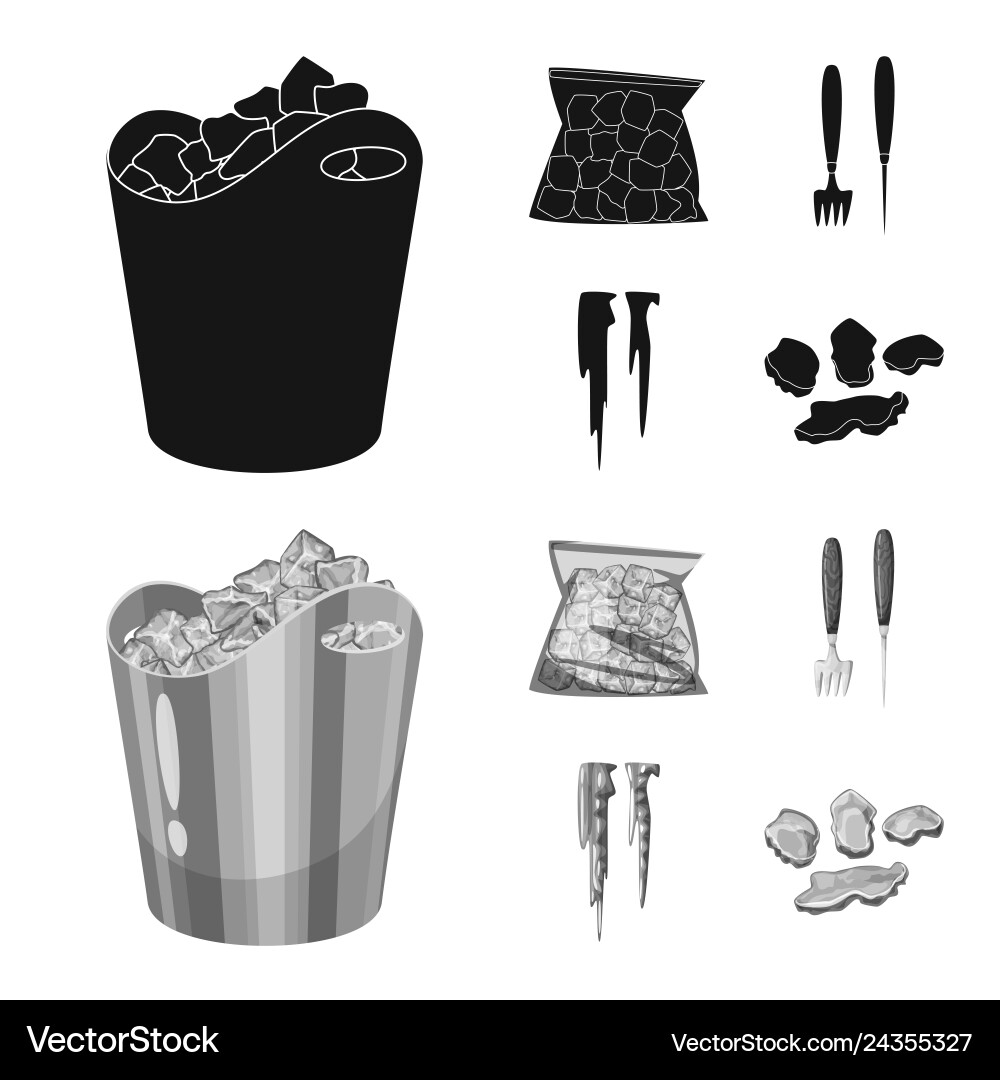 Design of texture and frozen icon Design of texture and frozen icon Vector Image