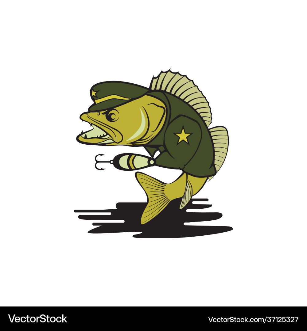 Fishcdr Vector Image