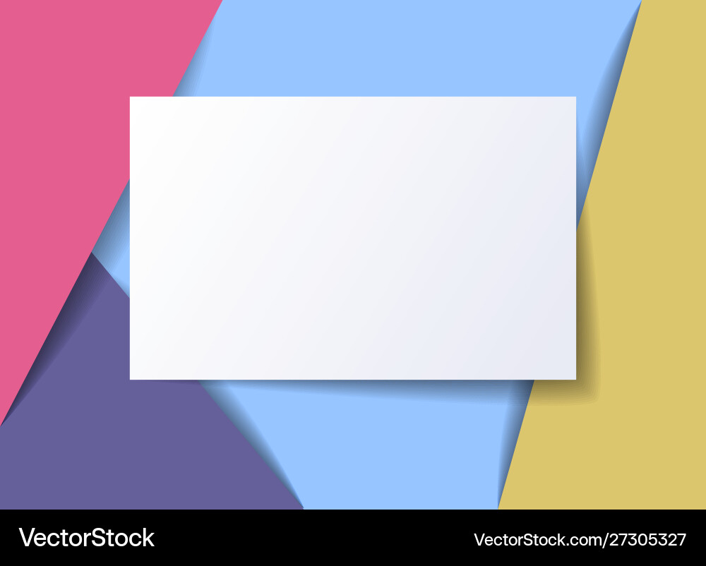 Frame with copy space for text design template Vector Image