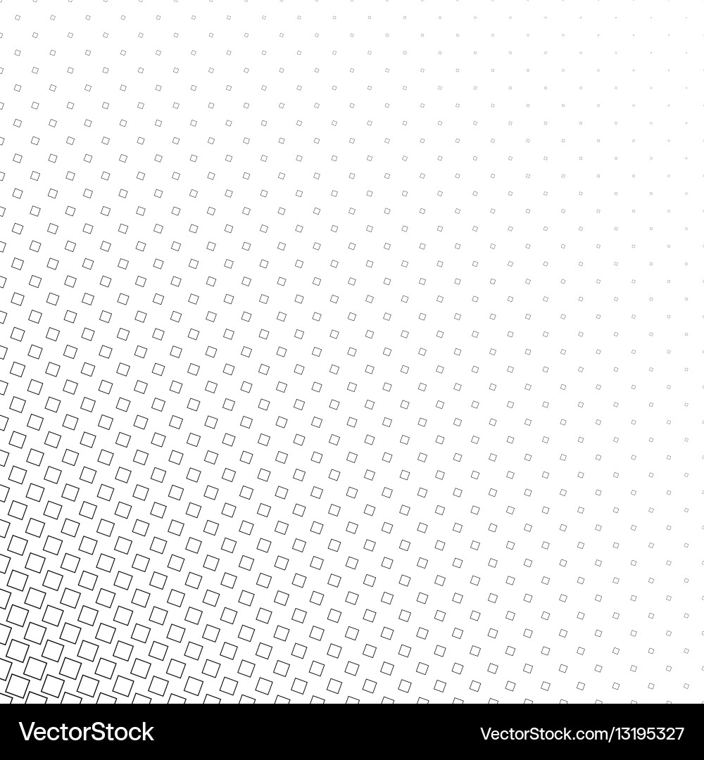 Monochrome geometric angular square pattern Vector Image