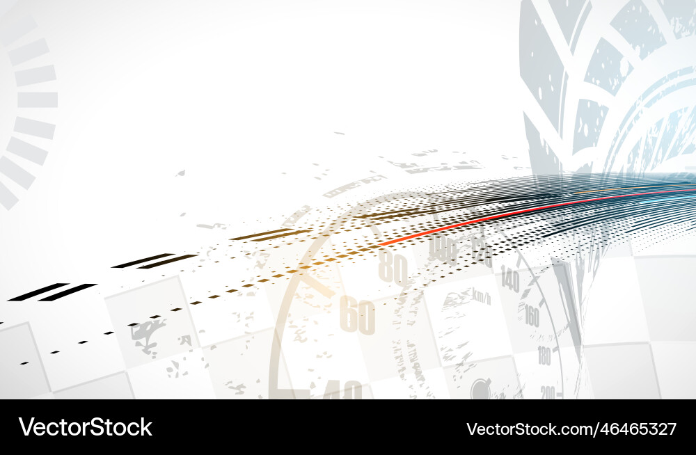 Racing square background abstraction in car track Racing square background abstraction in car track vector image