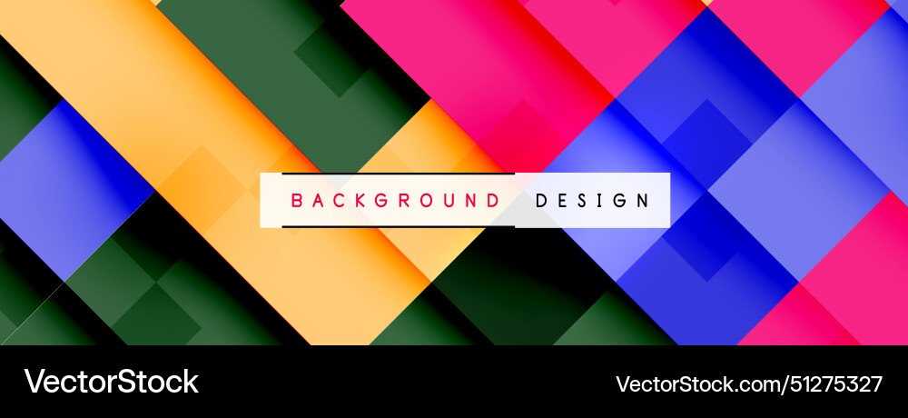Vibrant geometric pattern with squares and lines Vibrant geometric pattern with squares and lines Vector Image