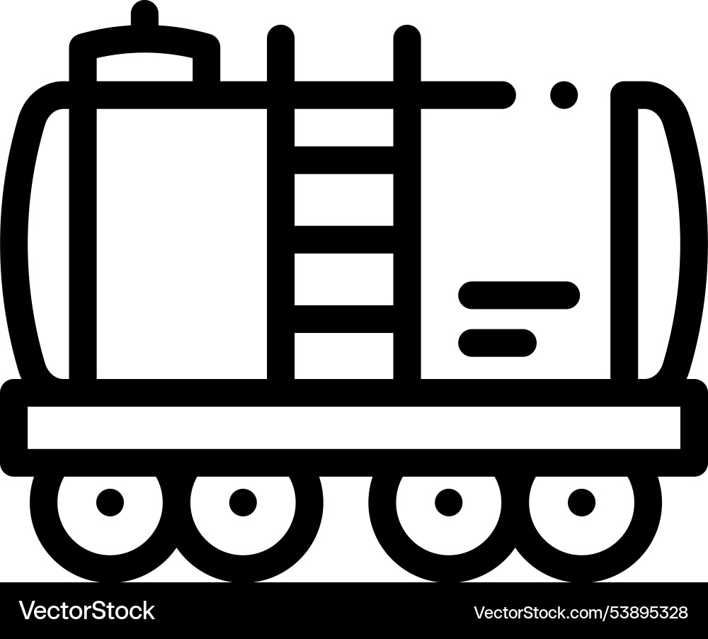 Gas icon thin linear style design isolated Gas icon thin linear style design isolated vector image