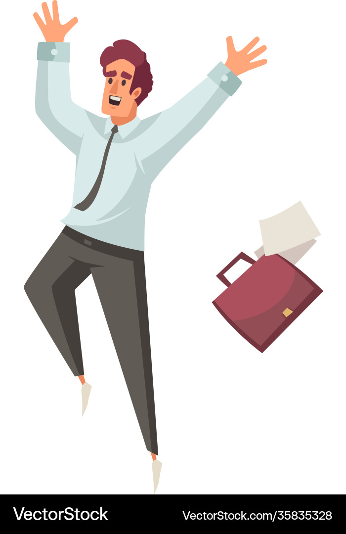 Human jumping Human jumping Vector Image