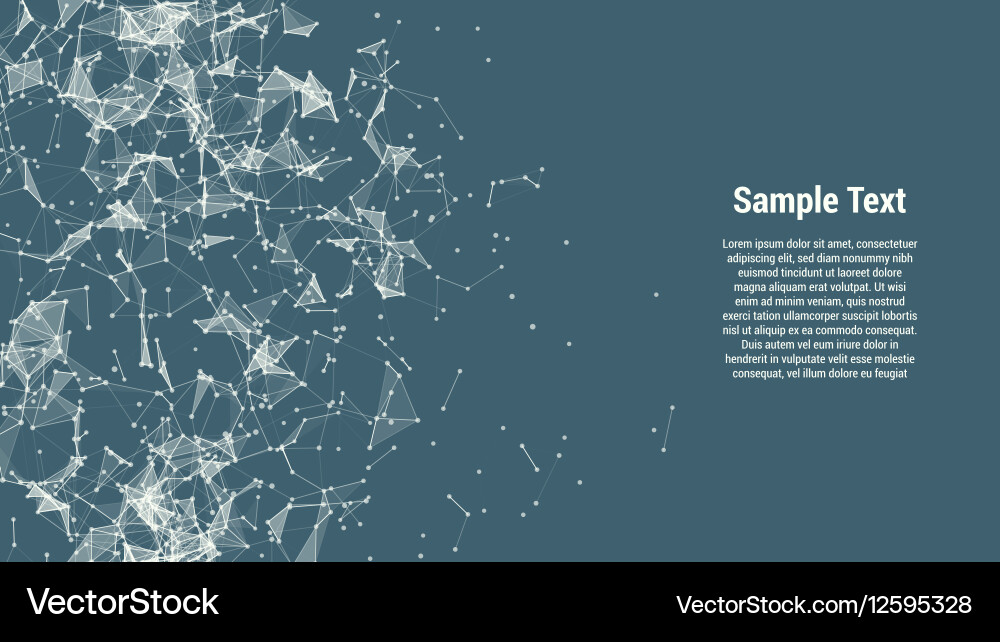 Triangle mosaic background design Vector Image