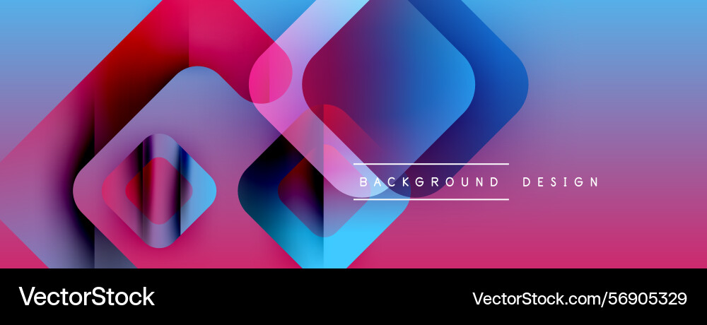 Abstract geometric shapes overlap creating Abstract geometric shapes overlap creating vector image
