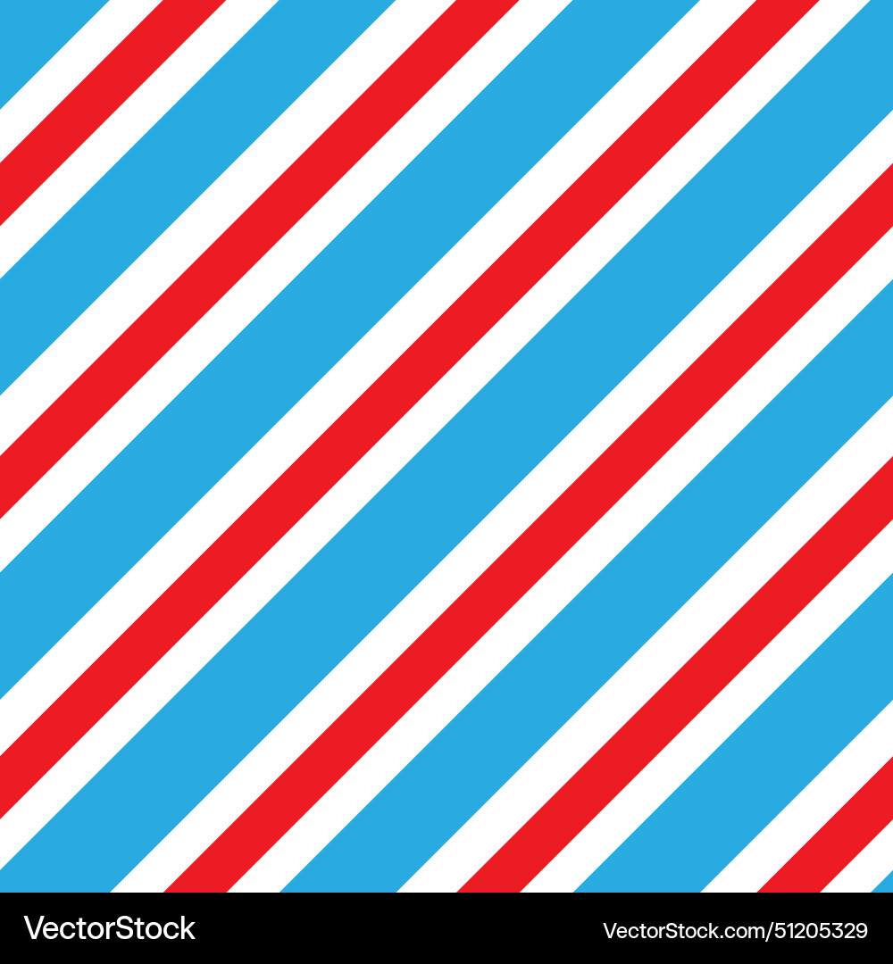 Blue and red stripe background seamless pattern vector image