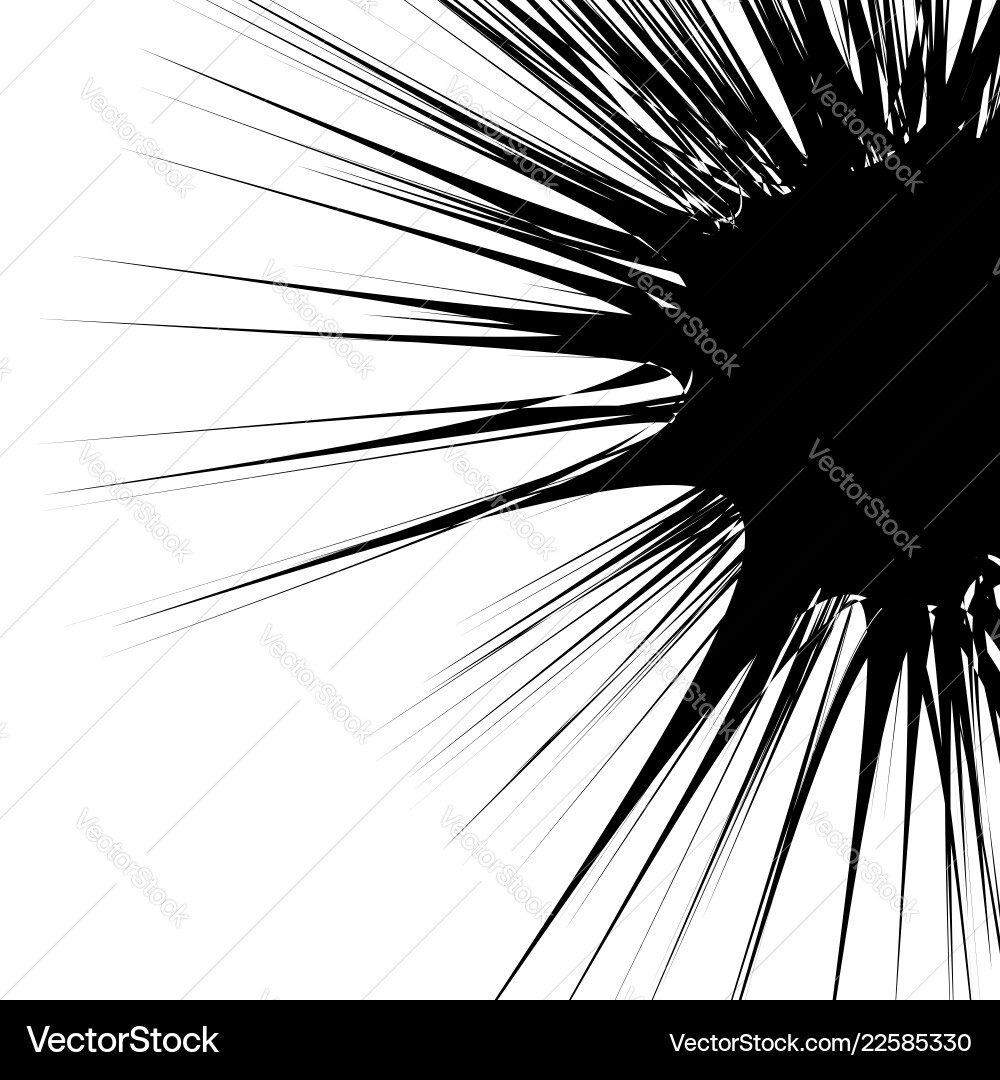 Concentric circular pattern random burst Vector Image