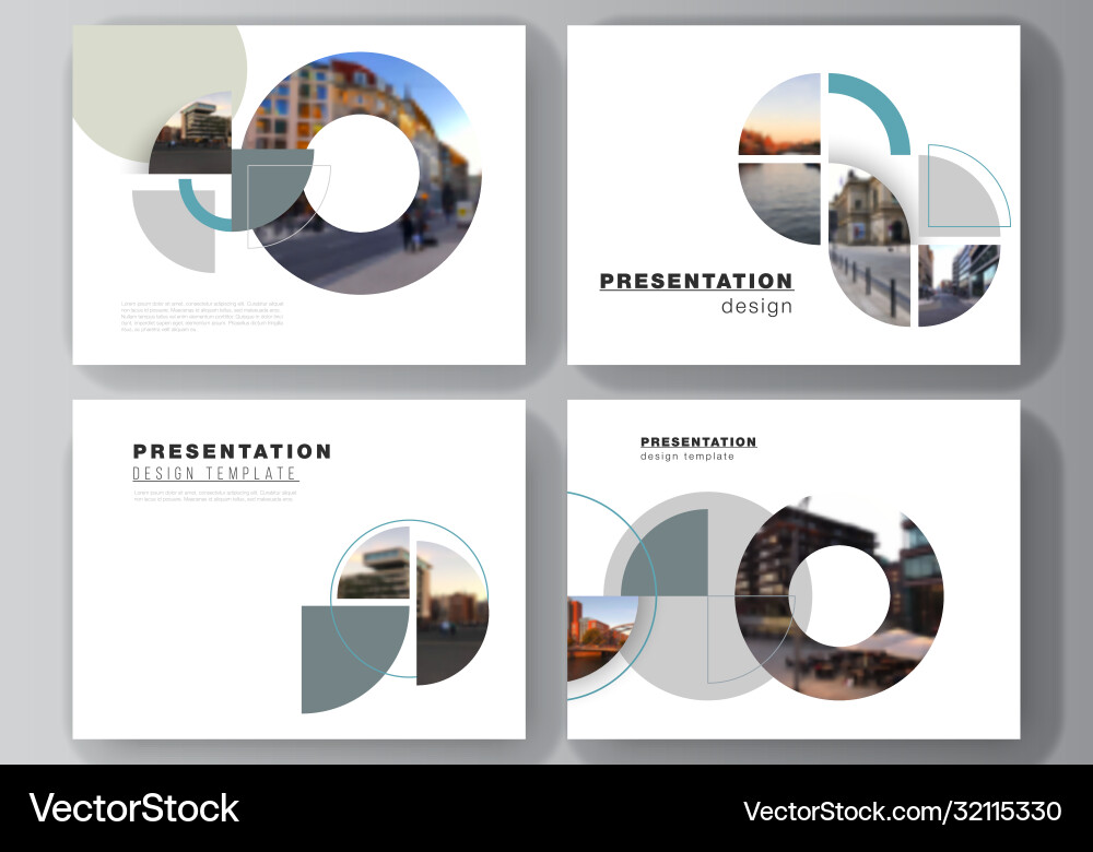 Layout presentation slides design Layout presentation slides design Vector Image
