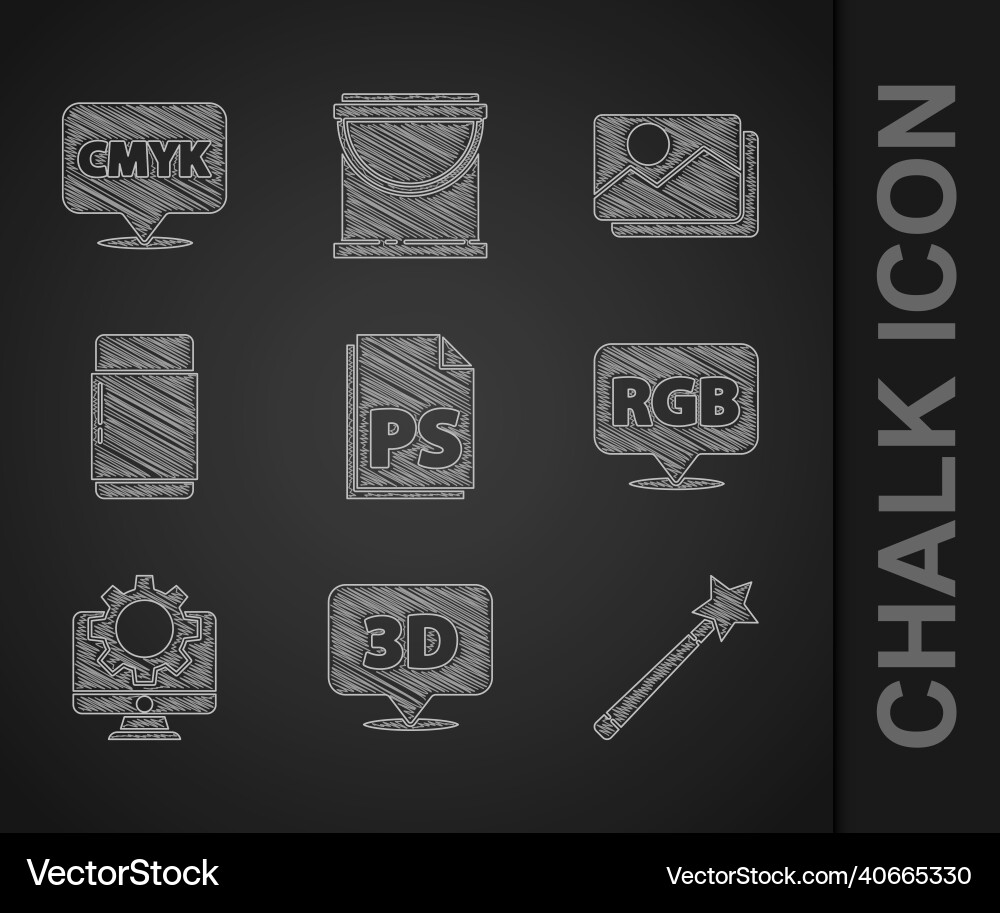 Set ps file document speech bubble with text 3d Set ps file document speech bubble with text 3d vector image