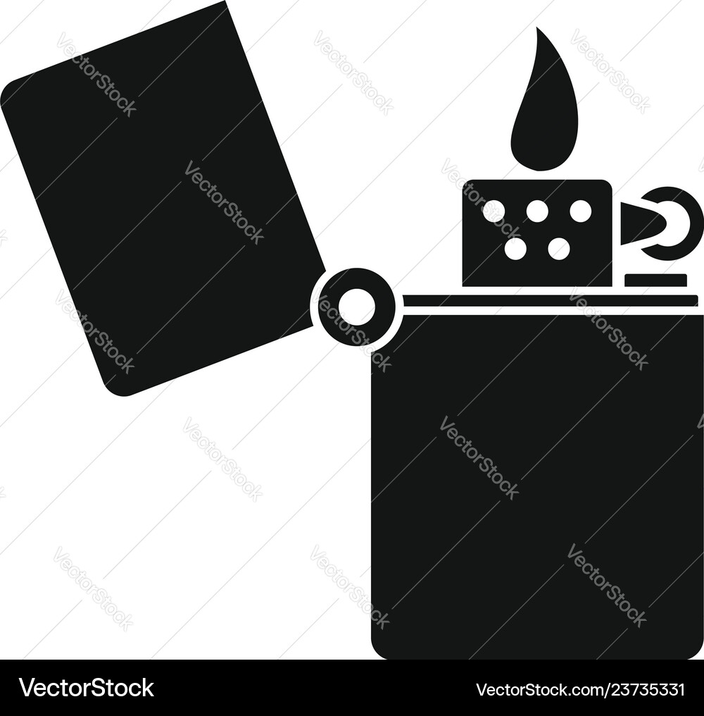 Kerosene Lighter Icon Vector Image