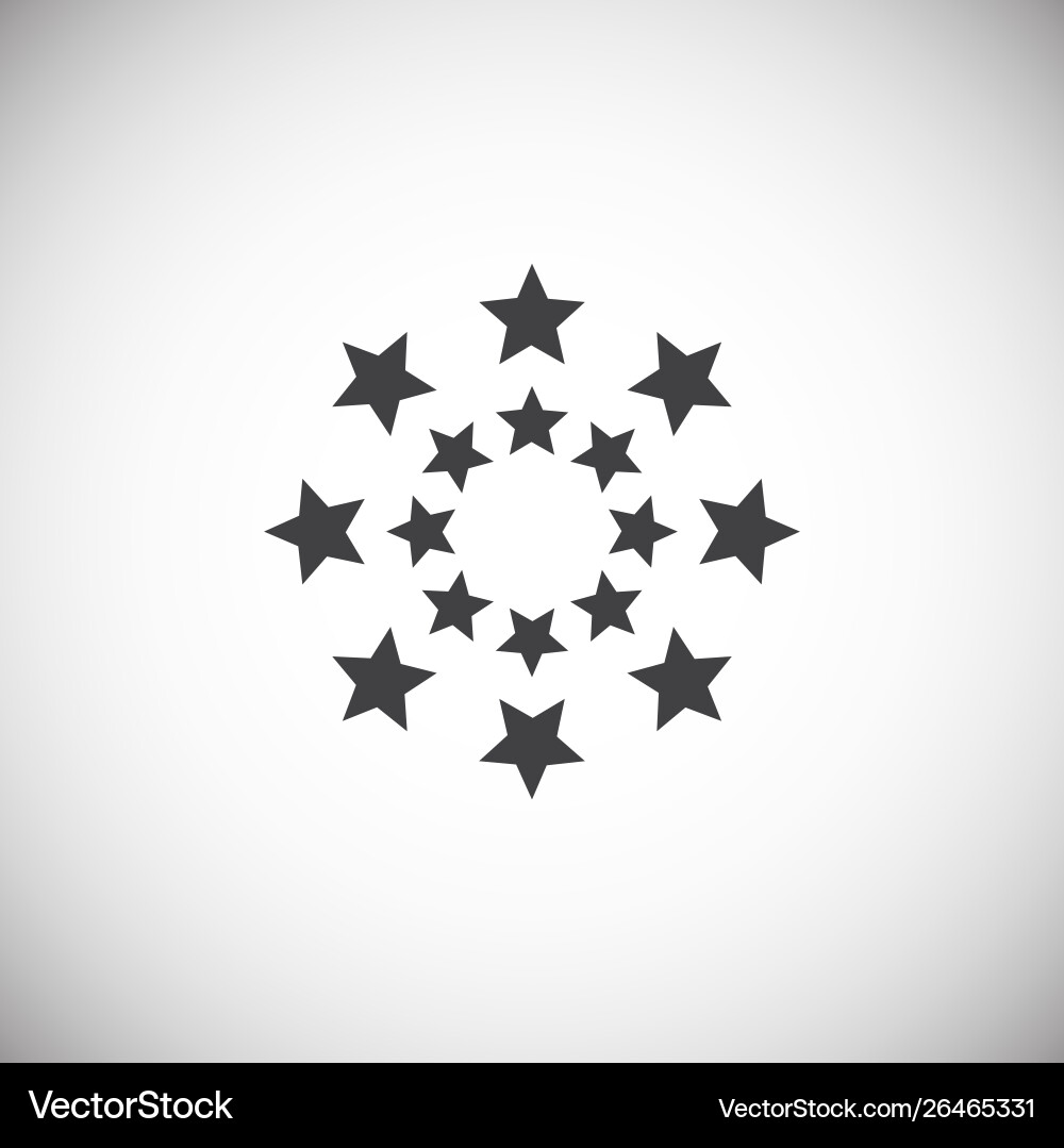 Sparkle icon on background for graphic and web Sparkle icon on background for graphic and web Vector Image