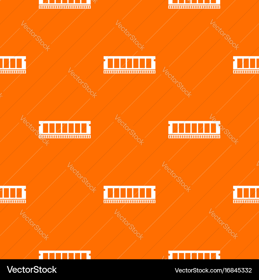 Dvd ram module for the personal computer pattern Vector Image