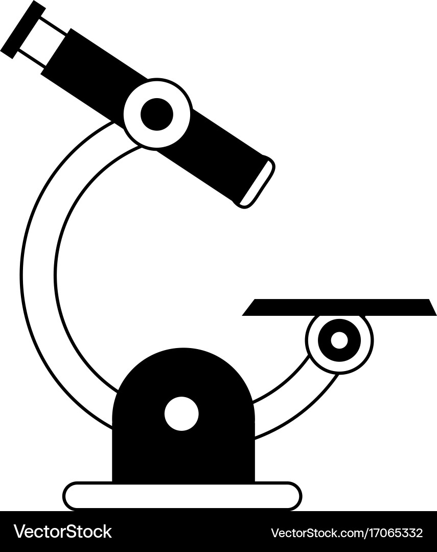 Microscope science icon image Vector Image