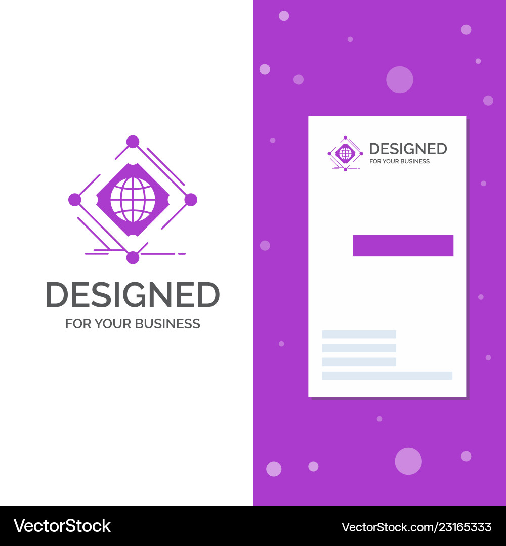 Business logo for complex global internet net web Vector Image