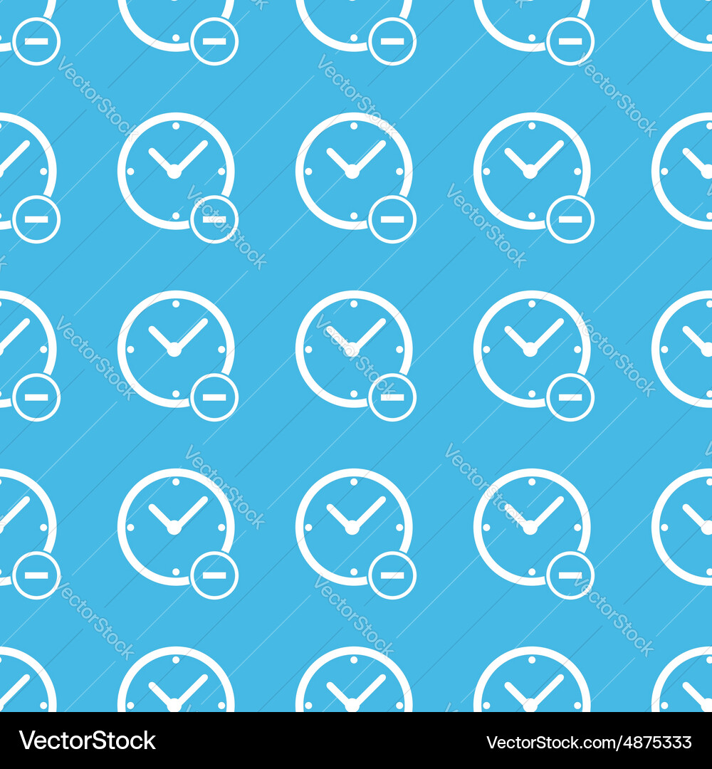 Reduce time straight pattern Vector Image