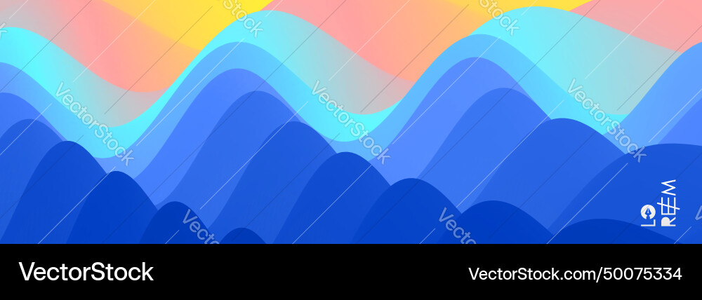 Abstract background with dynamic effect motion Vector Image