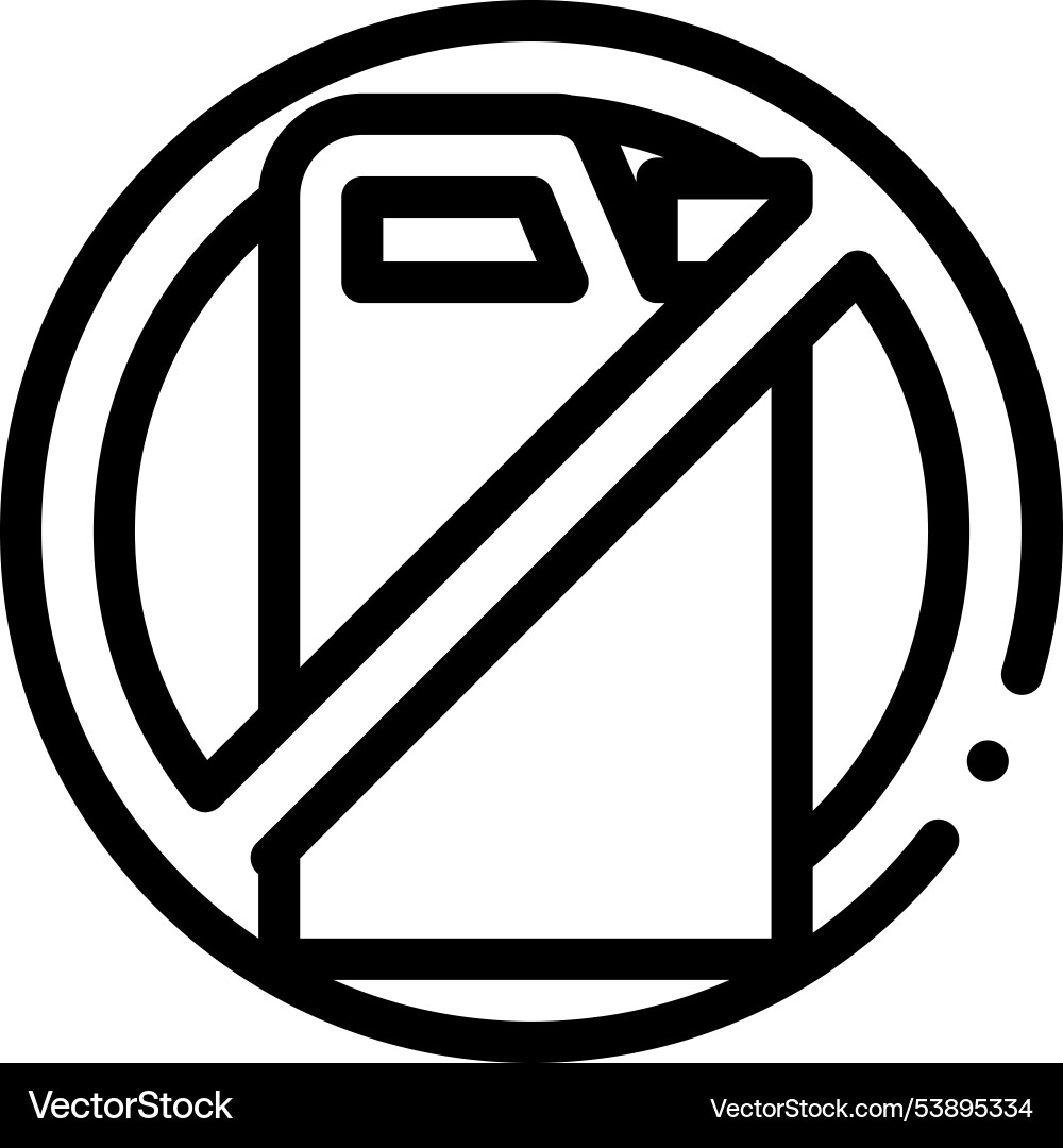 Gate assistant icon thin linear style design Gate assistant icon thin linear style design vector image