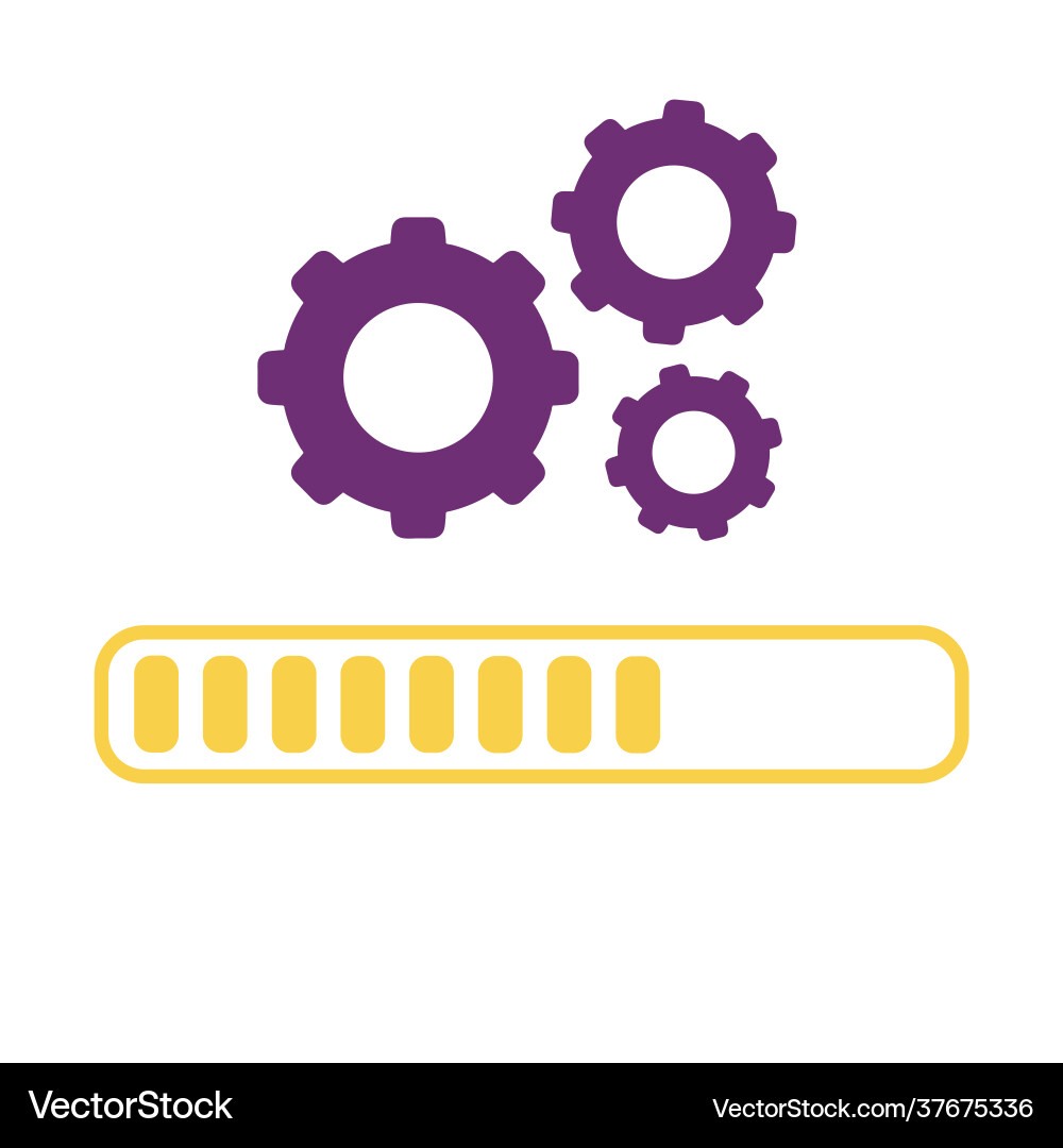 System software update and upgrade concept System software update and upgrade concept vector image