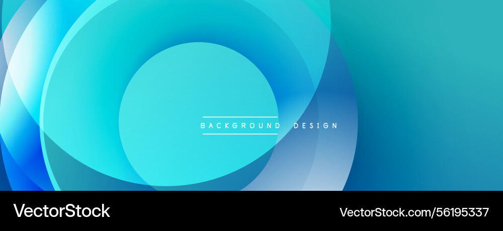 Abstract blue layers create dynamic circular Abstract blue layers create dynamic circular vector image