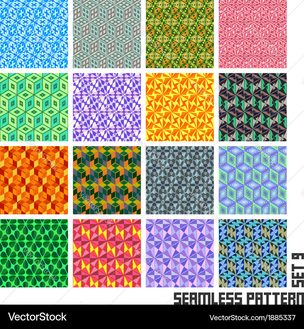 Abstract Seamless Pattern vector image
