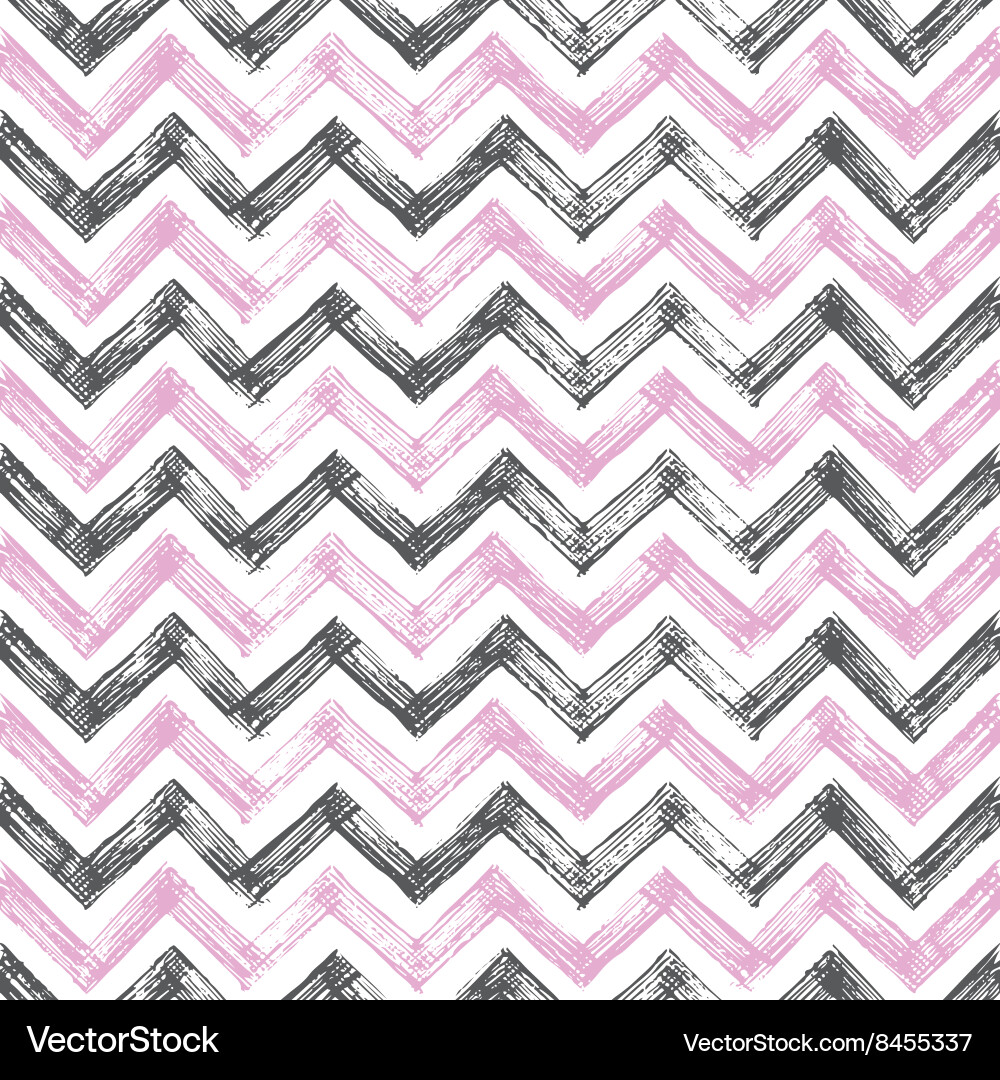 Retro Zigzag Pattern Vector Image