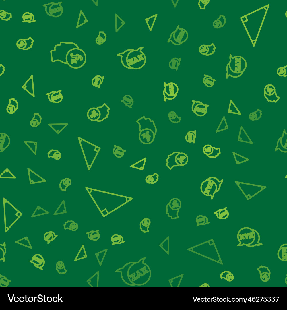 Set line function mathematical symbol triangle Set line function mathematical symbol triangle Vector Image