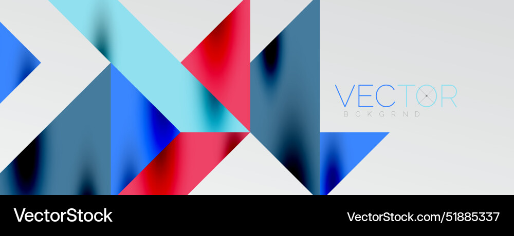 Tech minimal overlapping triangle shapes elements Tech minimal overlapping triangle shapes elements vector image