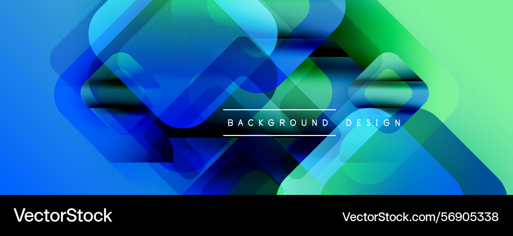 Abstract geometric shapes overlap creating Abstract geometric shapes overlap creating vector image