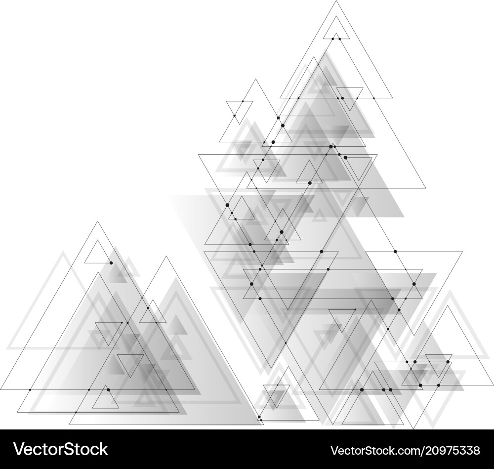 Abstract Low Poly Background Vector Image
