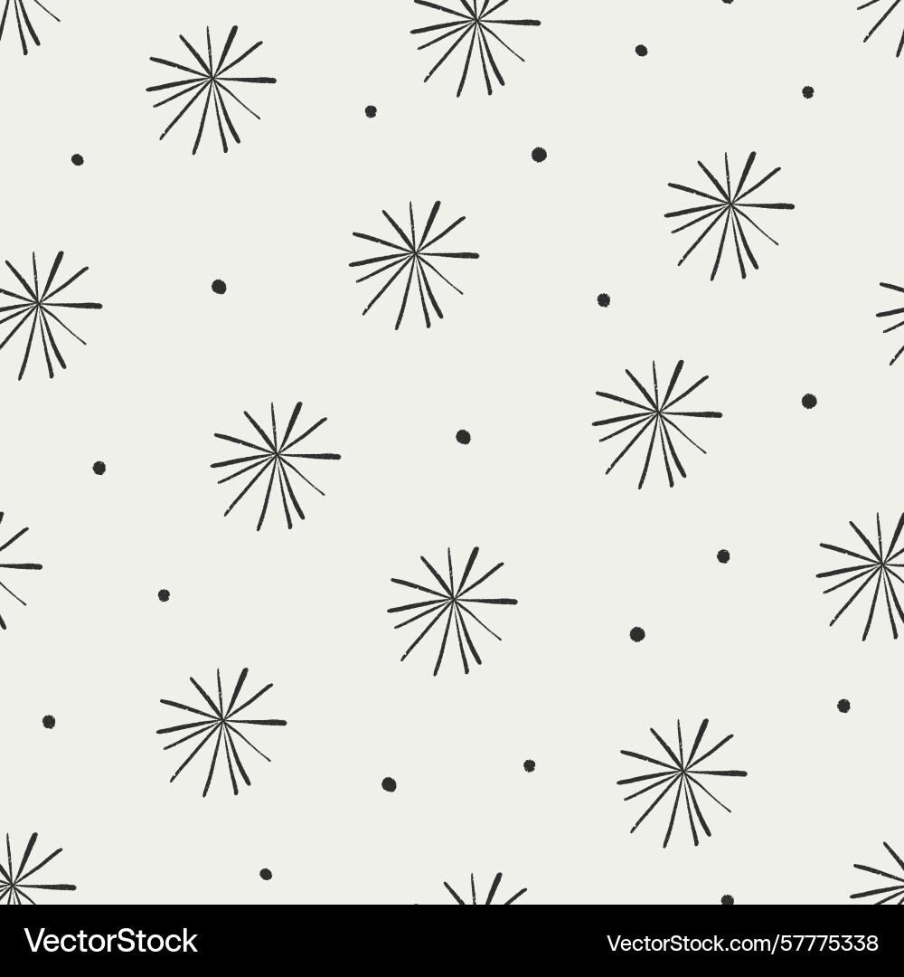 Abstract seamless pattern in scribble doodle style Abstract seamless pattern in scribble doodle style Vector Image