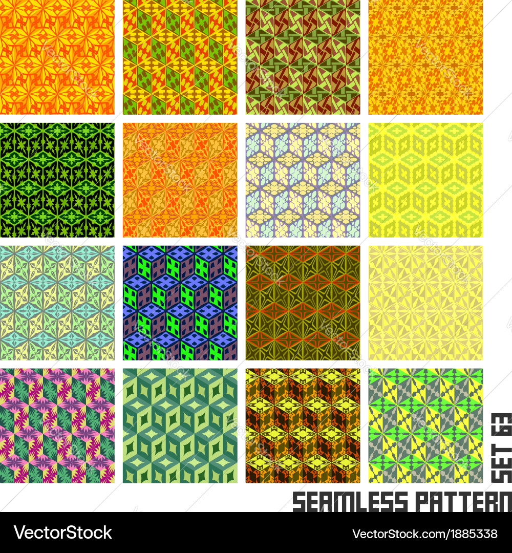 Abstract Seamless Pattern Vector Image