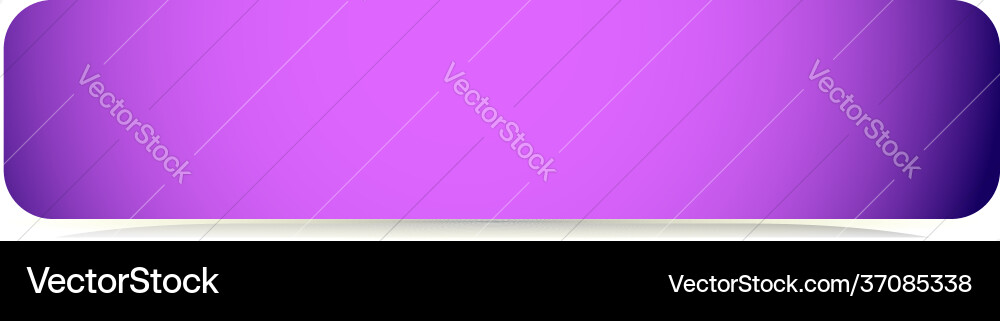 Empty colorful button banner shapes vector image